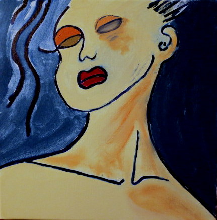 12 x 12 acrylic on Canvas.....Feb.6, 2022