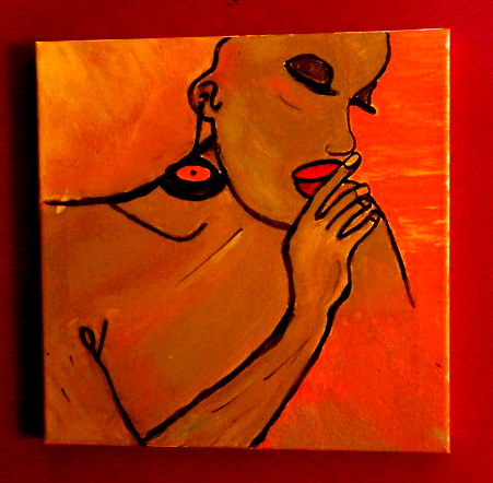 12 x 12 acrylics on canvas