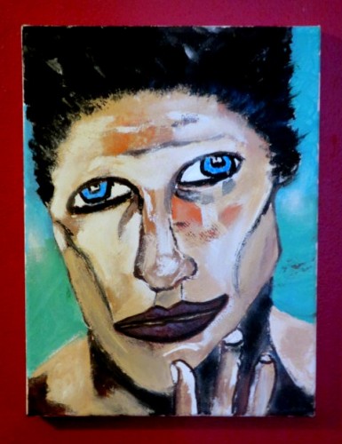 9 x 12 acrylic paint on canvas