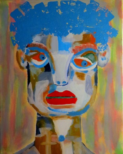 16 x 20 acrylic paint on canvas