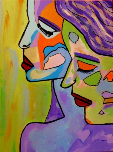 12 x 16 acrylic paint on canvas