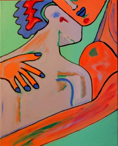 16 x 20 Acrylic Paint on Canvas......'Simplicity'