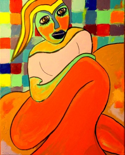 16 x 20 Acrylic Paint on Canvas