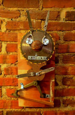 Garage Art Junk Sculpture.....Oct. 29th 2022