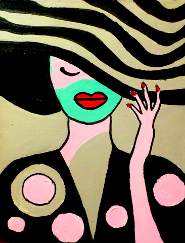 12 x 14 acrylic paint on canvas