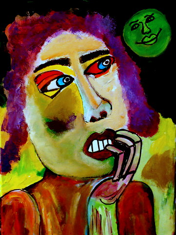 12 x 16 acrylic paint on canvas