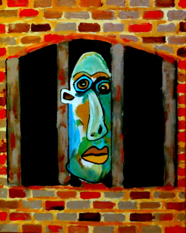 16 x 29 Acrylic Paint on Canvas