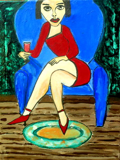 16 x 12 acrylic paint on canvas