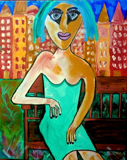 16 x 20 acrylic paint on canvas