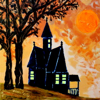 16 x 16 Arylic Paint on Canvas