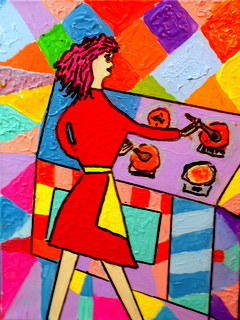 12 x 16 acrylic paint on canvas