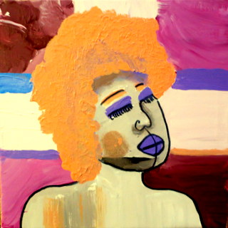 12 x 12 acrylic paint on canvas