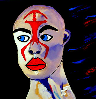 16 x 16 Acrylic Paint on Canvas