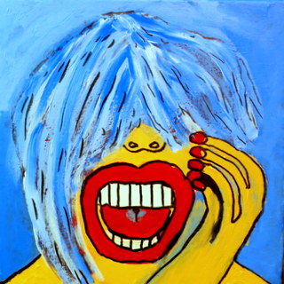 16 x16 acylic paint on canvas
