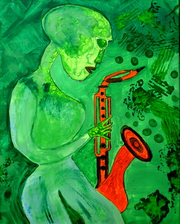 16 x 20 acylic paint on canvas....10-8-24