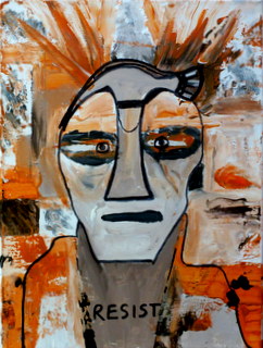 12 x 16 acrylic paint on canvas