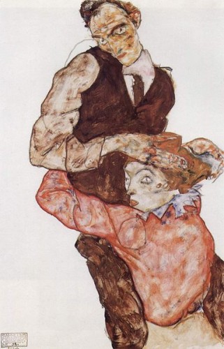 painting by Schiele.