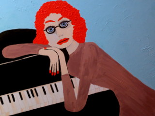30 x 40 canvas...acrylic paint