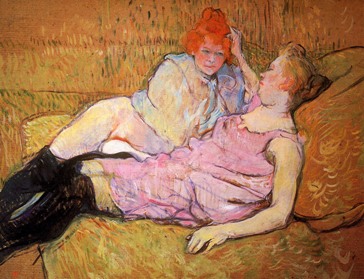 art by Toulouse Lautrec.